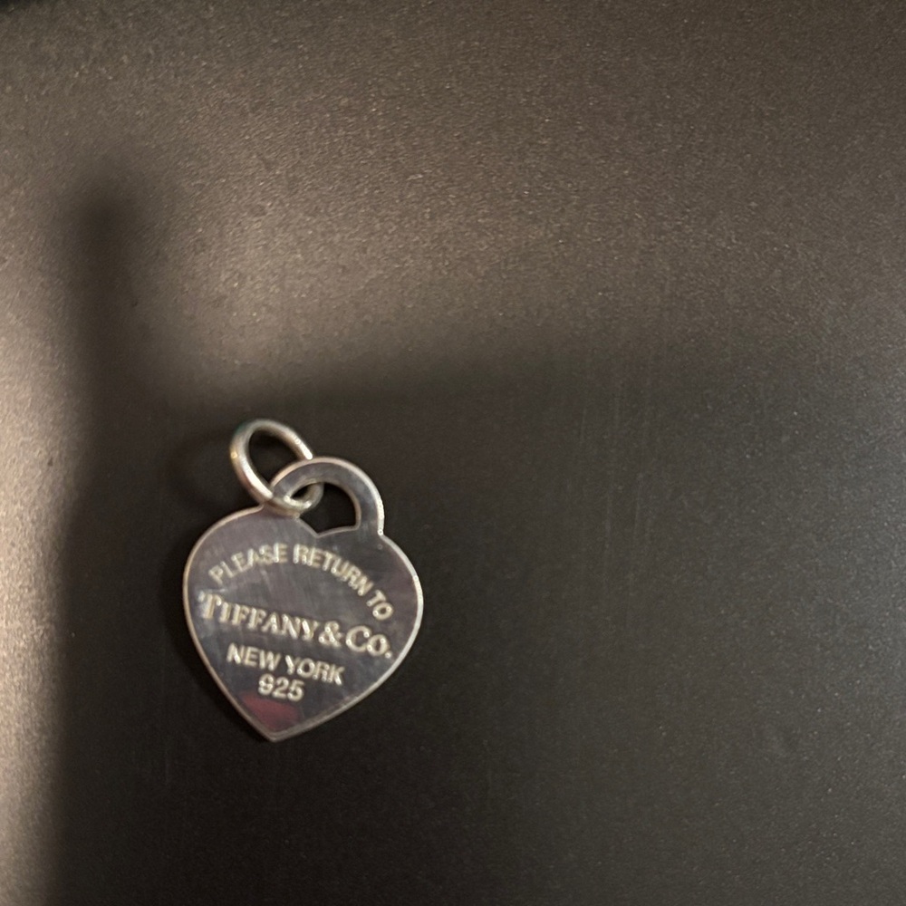 J52 Tiffany & Co. Silver Heart Charm